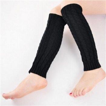 Frauenspezifisches Winterlegging mit Häkelschleifen