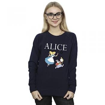 Sweat-shirt Alice au Pays des Merveilles Bleu