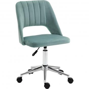 Vinsetto Swivel Scallop Shape Desk Chair