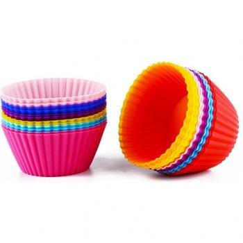 Silicone Muffin Cups Set of 12
