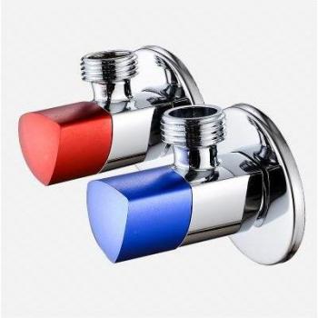 Blue Handle Angle Valve for Toilet