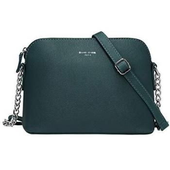 Pochette Donna a Catena – 22x17x10 cm, PU verde