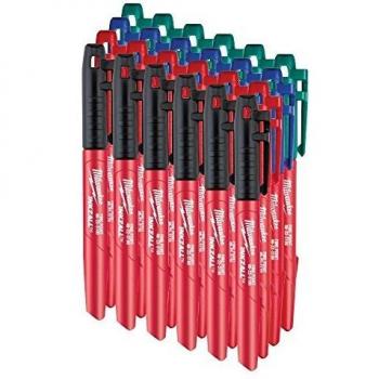 INKZALL™ Fine Tip Marker Bundle (4 Assorted Colors)