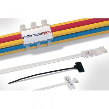 Pack de 10 étiquettes d’identification 203 × 4,6 mm avec colliers + stylo indélébile – HellermannTyton
