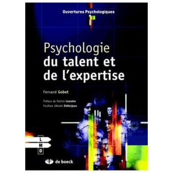 Psychologie du talent et de l'expertise 2011