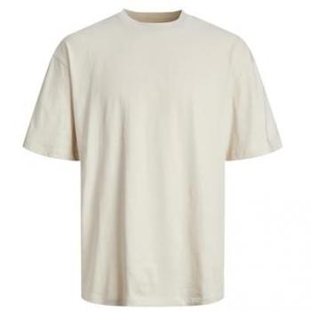 Jack & Jones XS Men's Short Sleeve Beige Tee