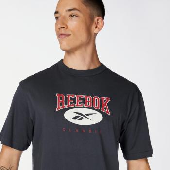 Reebok Maglietta Uomo Grigia Taglia S Regular Fit