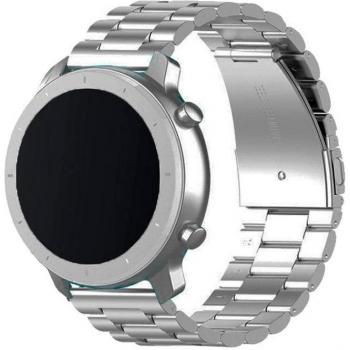 Correa de Metal 20mm Plata para Amazfit / Huawei / Samsung
