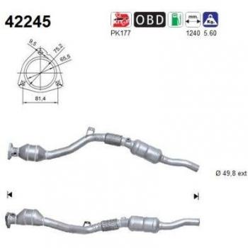 Catalyseur AS 42245 pour Passat B5 GP Berline
