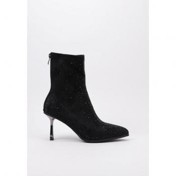 KRACK CORE DOUSTRAAT Botín con Tacón Femenino Negro