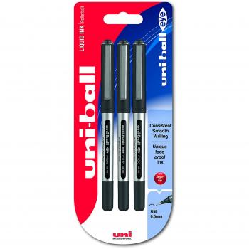 Uni Super Ink UB-150 Eye Micro Rollerball Pens, Black