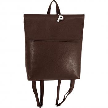 Sac à dos femme en cuir marron Picard