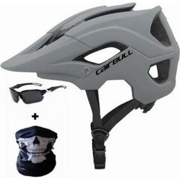 Casco Cairbull para Ciclismo y Moto, Diseño Confortable, Protección Solar