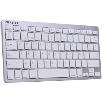 Teclado Zienstar Ultra delgado para iPad 2/3/4