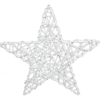Natural Vine Star Wreath for Christmas
