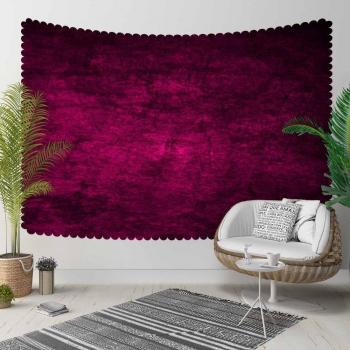Damson Brillante Paisaje Bohemio 3D Decorativo