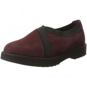 Mocasines Clarks Bellevue Cedar para Mujer, Rojo (Burgundy)