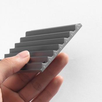 Multi-Groove Edge Trimmer for DIY Leather Goods Aluminum Alloy 4870