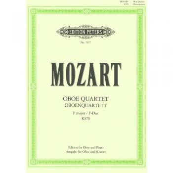 Partitions classique EDITION PETERS MOZART WOLFGANG AMADEUS