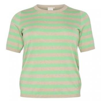 KAFFE Kurve Lizzy T-Shirt für Damen – Grau S