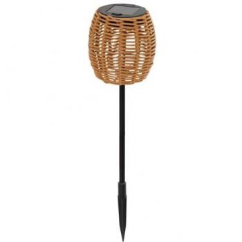 Balise extérieure solaire Elais H39cm Beige