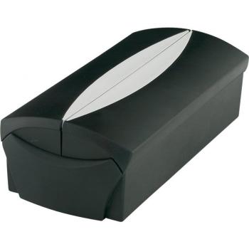 Boîte à cartes de visite Han couleur noir/gris clair