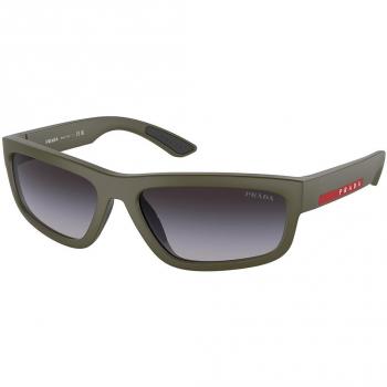 Prada Linea Rossa Hombre PS 05ZS 15X09U Gafas de sol Inyectado Verde