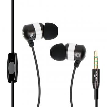 Gogroove QuietBeat – Kit d’Oreilles Filaire Noir