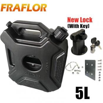 Réservoir d'essence plastique 5L noir