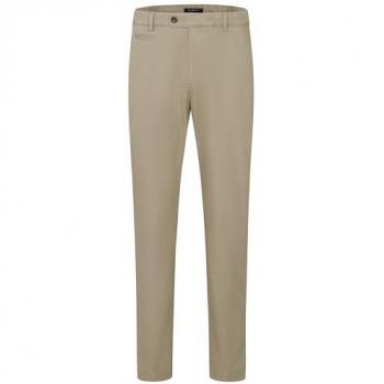 Bugatti Stretch-Chino Hose beige