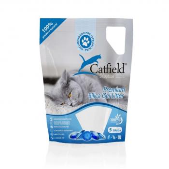 Areia de Sílica Gel Sapphire 5L CATFIELD
