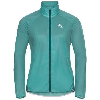 Giacca Donna Odlo Zeroweight Dual Dry Resistente all'Acqua Blu