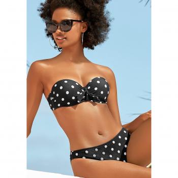 Bañador LASCANA estilo bandeau con aros para mujer