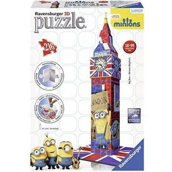 Minions Big Ben Puzzle 3D