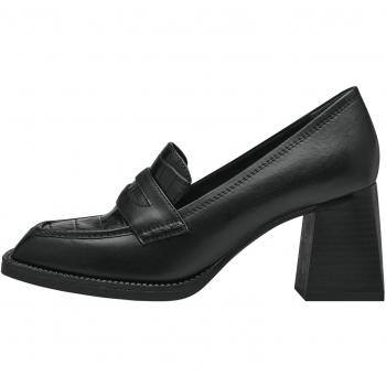 Derby à talons carrés, cuir Tamaris
