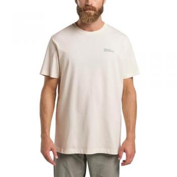 Jack Wolfskin T‑shirt Essential 1808382 Écru Regular Fit
