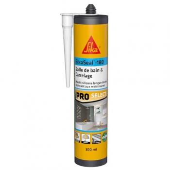 Sikaseal 180 Clear Mastic for Bathroom & Tiles – 300 mL