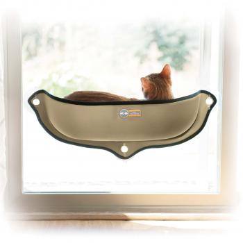 K & H Katzenbett EZ mit Fensterhalter – 68,6 × 27,9 cm