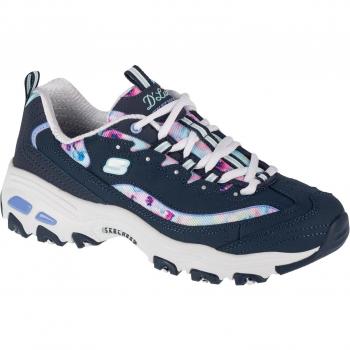 Skechers Scarpe Senza Lacci D'Lites Blooming Fields Blu EU 37