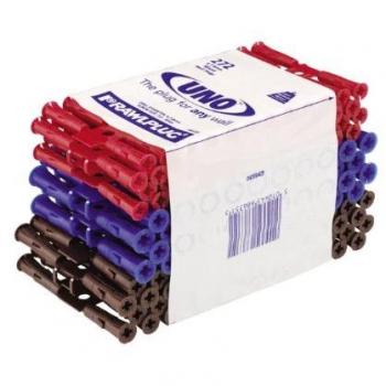 Rawlplug 68636 Mixed Uno Plug Set with Drill Bit (272 Pieces)