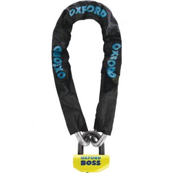 Oxford Big Boss 16 mm Kettenschloss mit Alarm 1.5m
