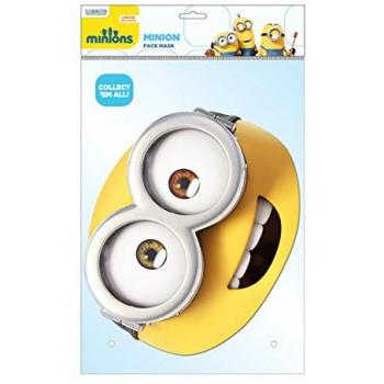 Maschera di Bob Minion in Cartone Taglia Unica