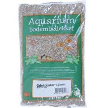 Grond voor aquaria donker 1-2 mm 2,5 kg