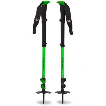 Vielseitiger Black Diamond Outdoor‑Stock – Grün – 100–140 cm