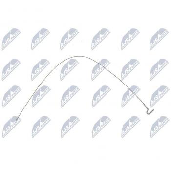 Parking Brake Cable Pulley – NTY EZC‑FR‑068