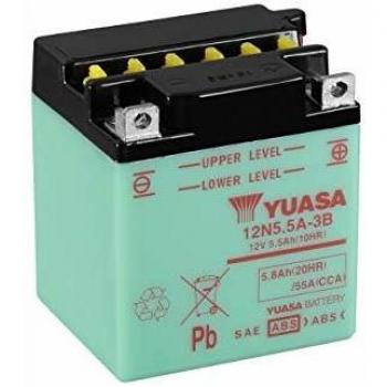 Batterie Moto Yuasa 12N5.5A-3B 12V