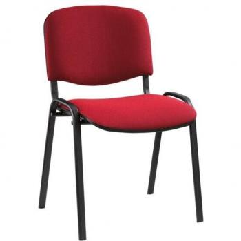 Lot de 4 chaises empilables ISO 4L avec cadre noir