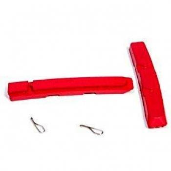Fibrax SH701 V-Brake Insert Pads (Red)
