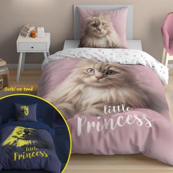 Literie Éclairante 140x200 Kitty Petite Princesse