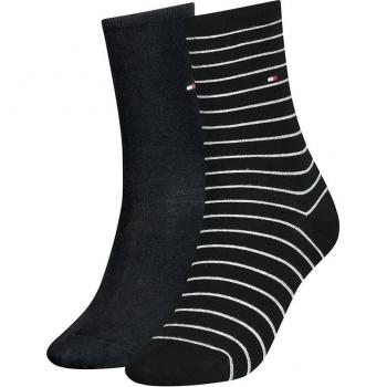 Tommy Hilfiger Calzini Donna 39-42 Grigio Rosso